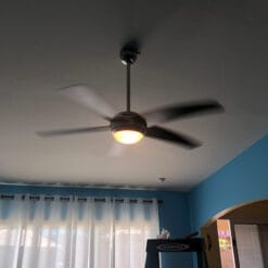 Quạt trần số 1 Châu Âu Westinghouse Kingston - loại 5 cánh kết hợp đèn trần