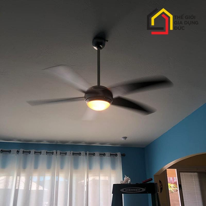 quat-tran-so-1-chau-au-westinghouse-kingston-loai-5-canh-ket-hop-den-tran7 Quạt trần số 1 Châu Âu Westinghouse Kingston - loại 5 cánh kết hợp đèn trần