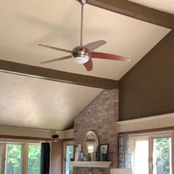 Quạt trần số 1 Châu Âu Westinghouse Kingston - loại 5 cánh kết hợp đèn trần