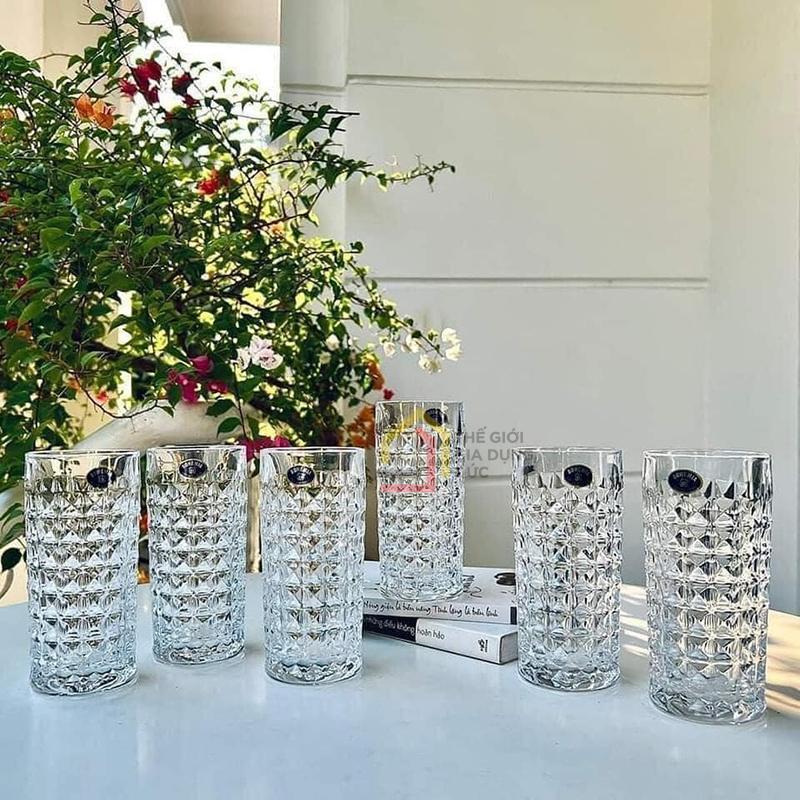 bo-6-coc-260ml-bohemia-diamond4 Bộ 6 cốc 260ml Bohemia Diamond