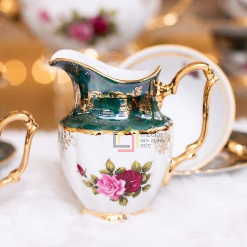 bo-tra-su-ma-vang-men-ngoc-trai-tiep-khac-noi-tieng (4) Bộ trà sứ mạ vàng men ngọc trai Tiệp Khắc BC36