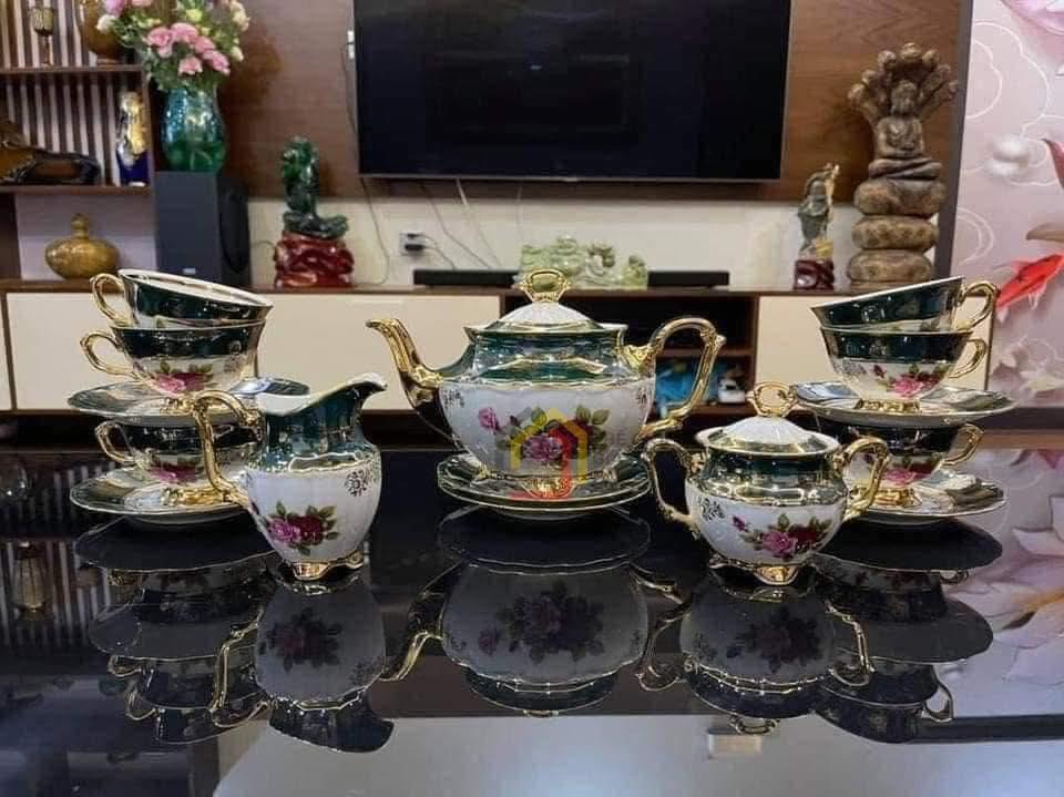 bo-tra-su-ma-vang-men-ngoc-trai-tiep-khac-noi-tieng (6) Bộ trà sứ mạ vàng men ngọc trai Tiệp Khắc BC36