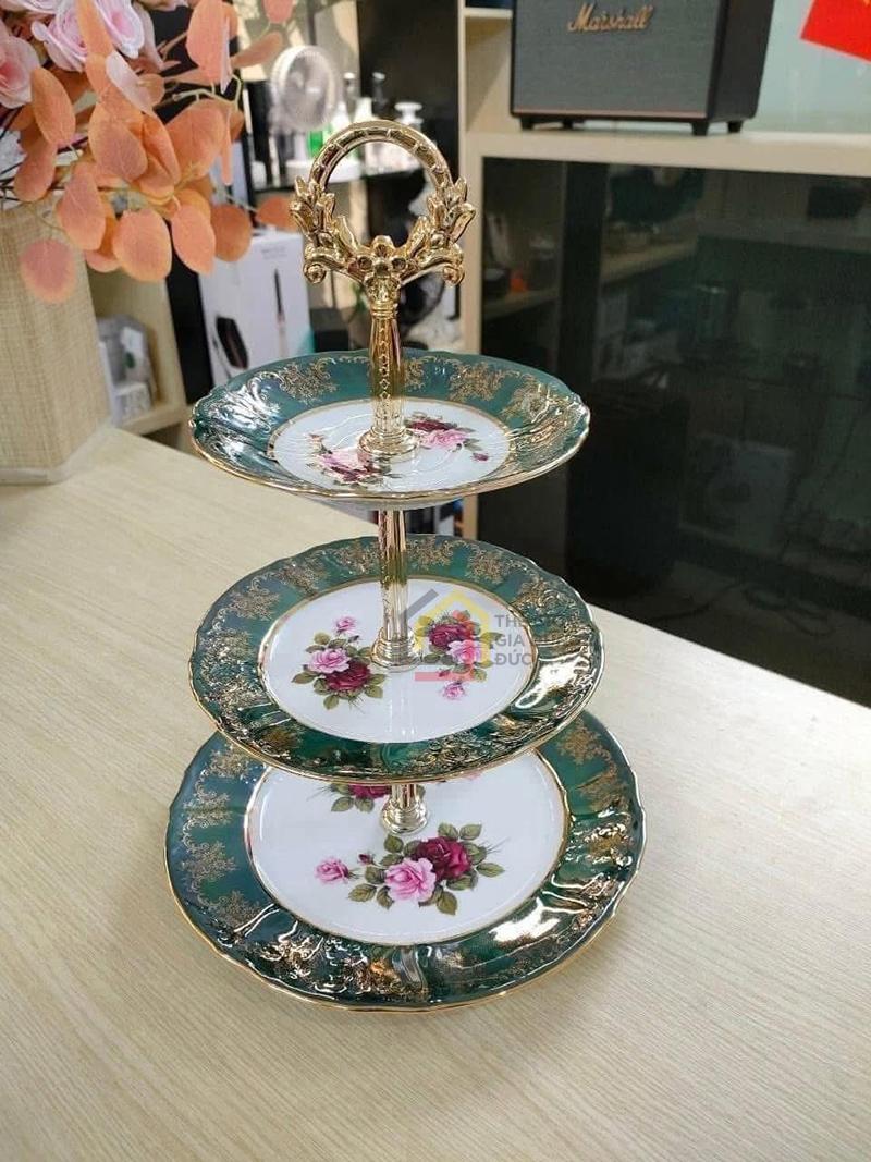 ke-banh-3-tang-imperial-hoang-gia-vien-vang (5) Kệ bánh 3 tầng Imperial hoàng gia viền vàng