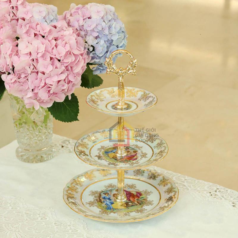 ke-banh-3-tang-imperial-hoang-gia-vien-vang (8) Kệ bánh 3 tầng Imperial hoàng gia viền vàng
