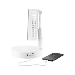 Quạt tích điện Unold 86720 Teleskop-Venti Cordless