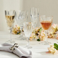 Set 6 ly pha lê Bohemia Vibes 380ml