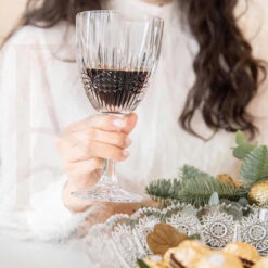 Set 6 ly pha lê Bohemia Vibes 380ml