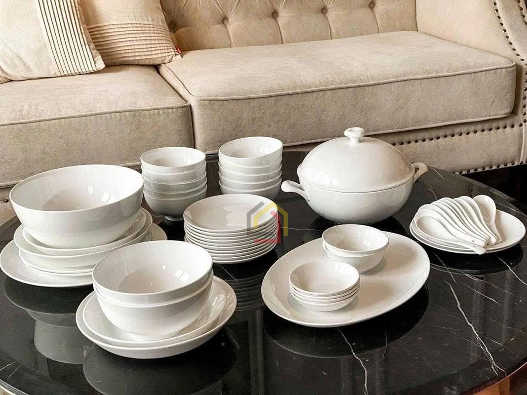 set-bat-su-imperial-50-mon-trang-tron (2) Set bát sứ Imperial 50 món trắng trơn