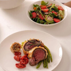 Set bát sứ Imperial 50 món trắng trơn