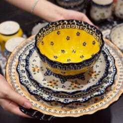 Set đồ ăn sứ Pawie Pansy 26 món