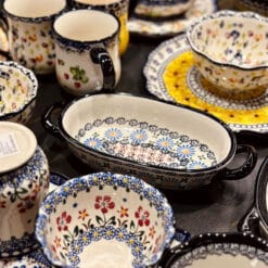 Set đồ ăn sứ Pawie Pansy 26 món