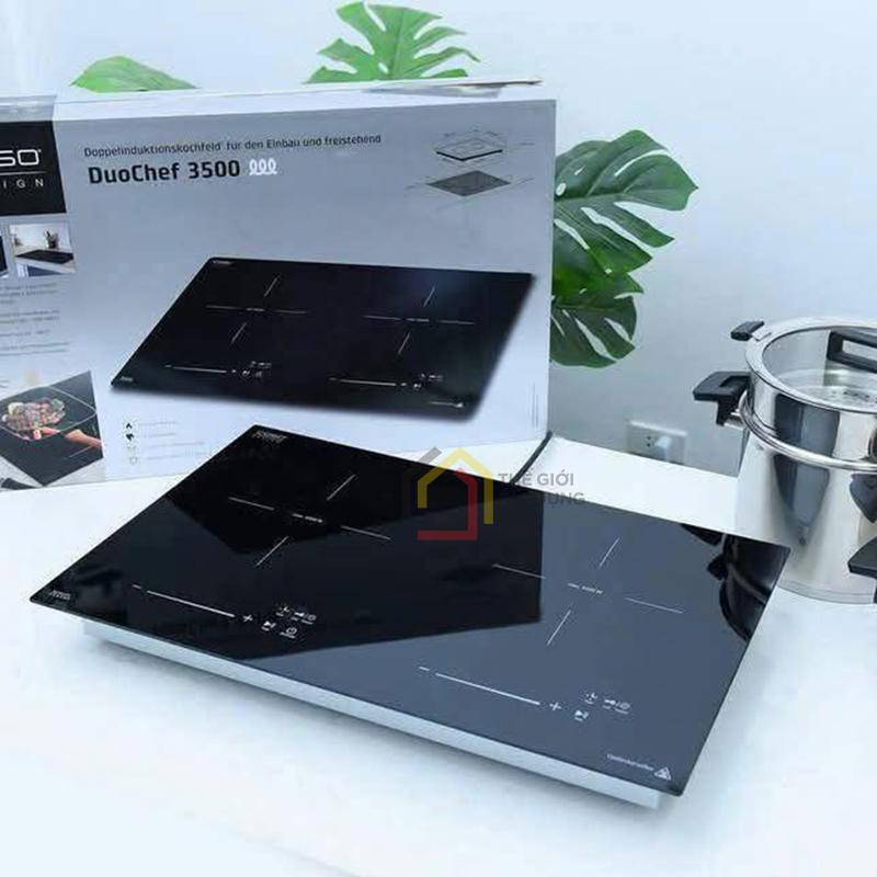 bep-tu-doi-caso-duochef-3500 (1) Bếp từ đôi Caso Duochef 3500