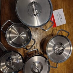 Bộ nồi Fissler Profi 4 nồi 1 quánh nắp inox