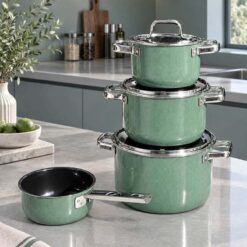 Bộ nồi WMF Fusiontec Minerral Pro Model 2026 (3 nồi + 1 quánh)