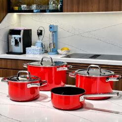 Bộ nồi WMF Fusiontec Minerral Pro Model 2026 (3 nồi + 1 quánh)