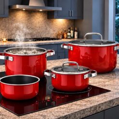 Bộ nồi WMF Fusiontec Minerral Pro Model 2026 (3 nồi + 1 quánh)