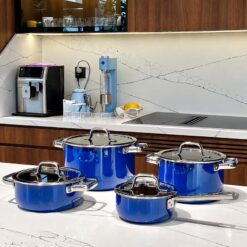 Bộ nồi WMF Fusiontec Minerral Pro Model 2026 (3 nồi + 1 quánh)