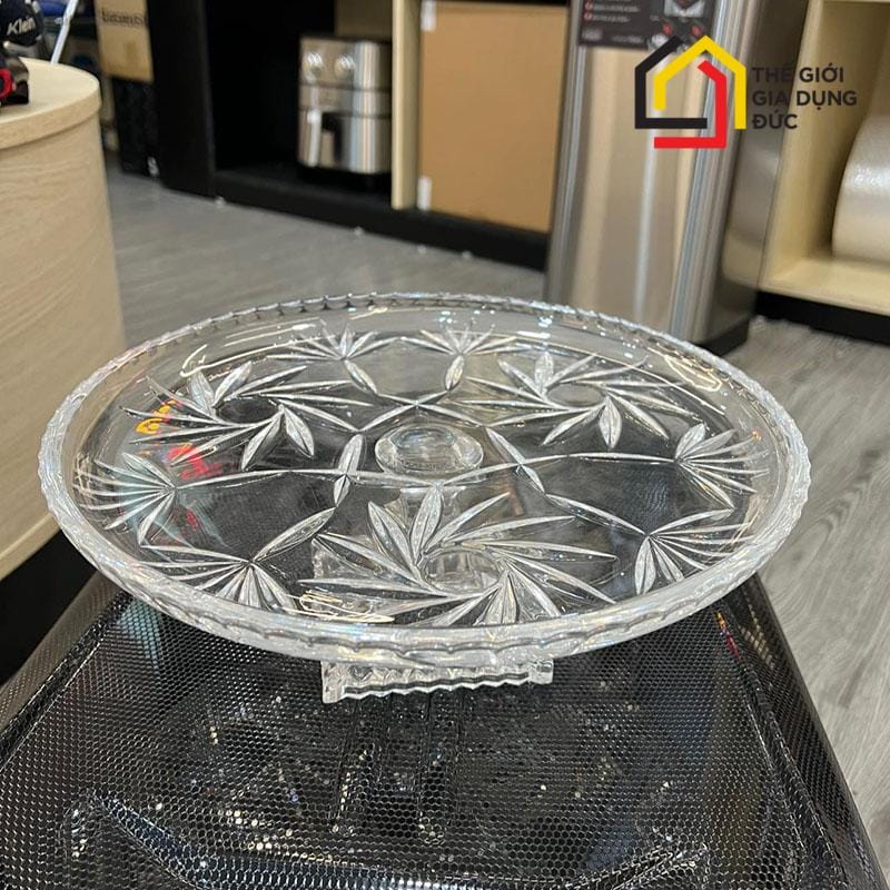 chan-bong-pha-le-mai-bohemia-crystal-dk-30cm2 Chân bồng pha lê mài Bohemia Crystal (đk 30cm)