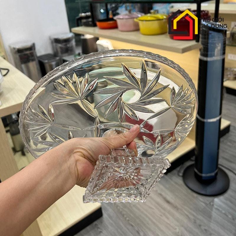 chan-bong-pha-le-mai-bohemia-crystal-dk-30cm3 Chân bồng pha lê mài Bohemia Crystal (đk 30cm)