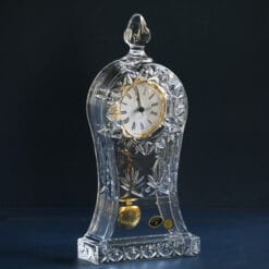 Đồng hồ pha lê cao cấp để bàn Bohemia