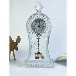 Đồng hồ pha lê cao cấp để bàn Bohemia