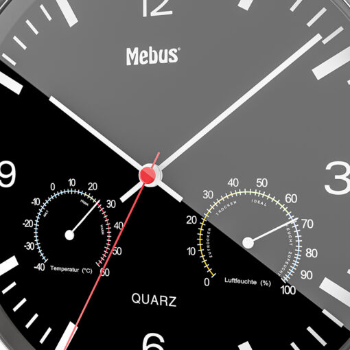 Đồng hồ treo tường Mebus Quarz Wanduhr 56731