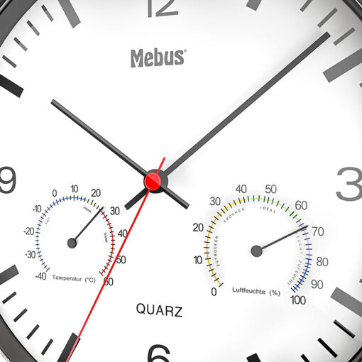 Đồng hồ treo tường Mebus Quarz Wanduhr 56731