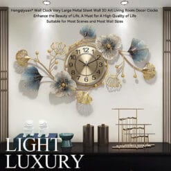 Đồng hồ treo tường nghệ thuật thủ công Moderne 3D-Wanduhr