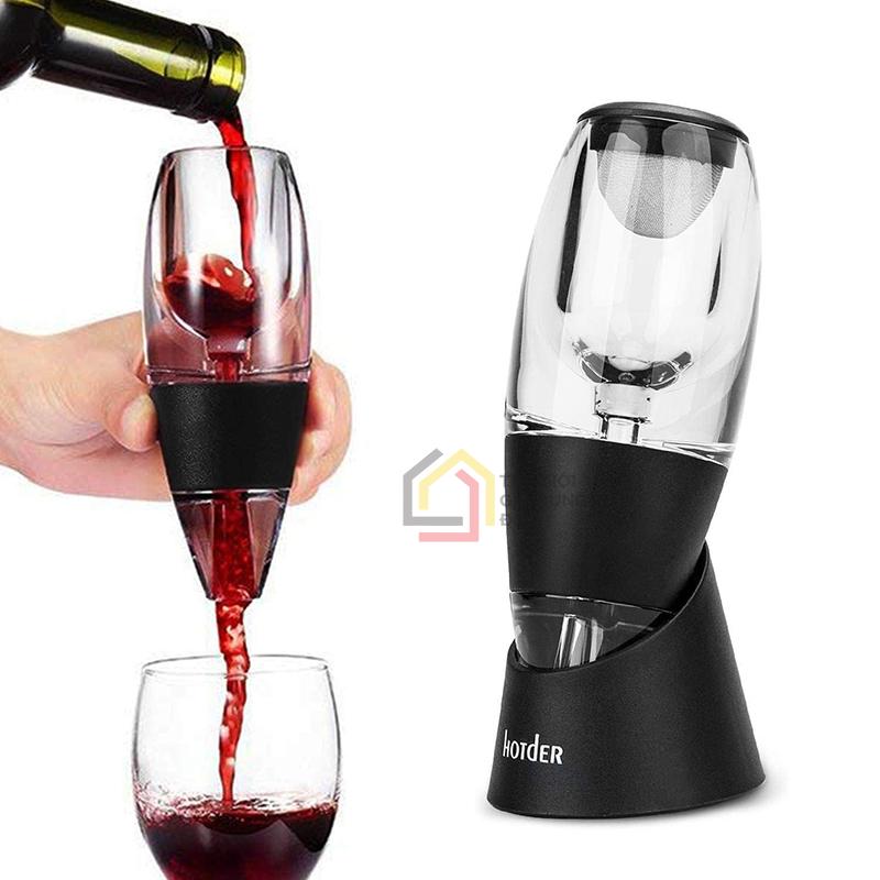 loc-va-tao-khi-ruou-vang-hotder-wine-dekanter Lọc và tạo khí rượu vang Hotder Wine Dekanter