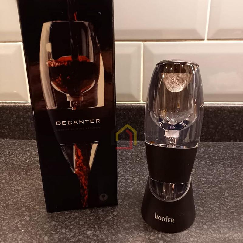 loc-va-tao-khi-ruou-vang-hotder-wine-dekanter8 Lọc và tạo khí rượu vang Hotder Wine Dekanter