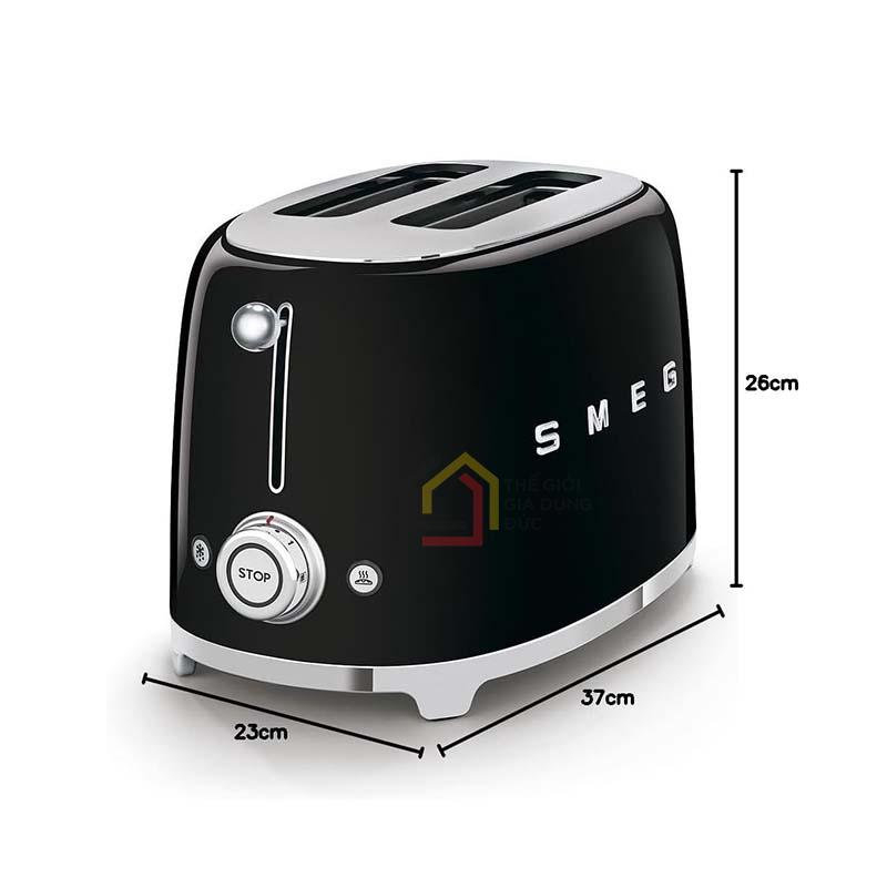 may-nuong-banh-mi-smeg-TSF01BLEU(5) Máy nướng bánh mì Smeg TSF01BLEU