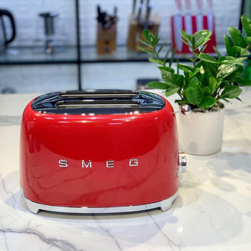 Máy nướng bánh mỳ Smeg Toaster TSF01RDEU màu đỏ