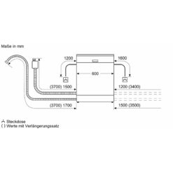 máy rửa bát độc lập Bosch SMS6ECI03E Serie 6