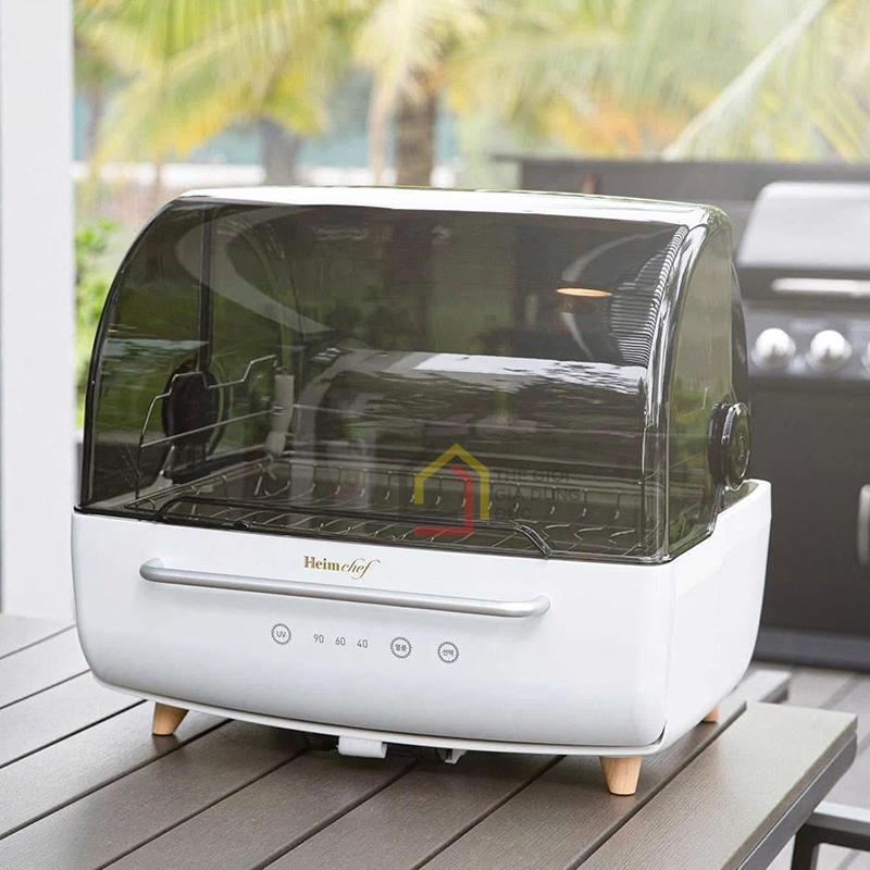 may-say-bat-heimchef-dung-tich-70l Máy sấy tiệt trùng chén bát HeimChef UVC 70L bản mới nhất