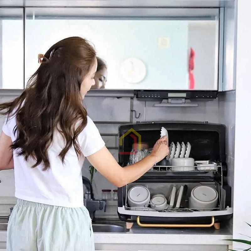 may-say-bat-heimchef-dung-tich-70l2 Máy sấy tiệt trùng chén bát HeimChef UVC 70L bản mới nhất