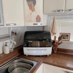 Máy sấy tiệt trùng chén bát HeimChef UVC 70L bản mới nhất