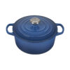 Nồi gang Le Creuset Brater rund Evo 24cm Blue Marseile