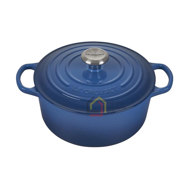 noi-gang-le-creuset-brater-rund-evo-24cm-blue-marseile Nồi gang Le Creuset Brater rund Evo 24cm Blue Marseile