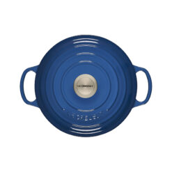 Nồi gang Le Creuset Brater rund Evo 24cm Blue Marseile