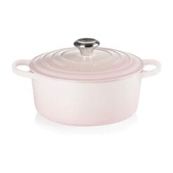 Nồi gang Le Creuset Brater rund Evo 24cm Shell pink