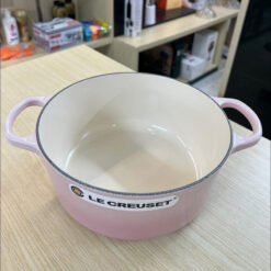 Nồi gang Le Creuset Brater rund Evo 24cm Shell pink