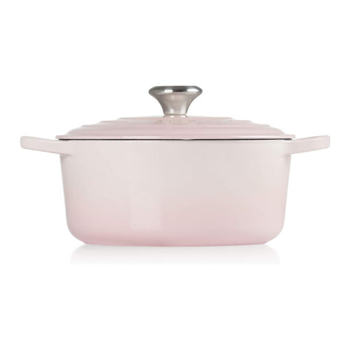 Nồi gang Le Creuset Brater rund Evo 24cm Shell pink