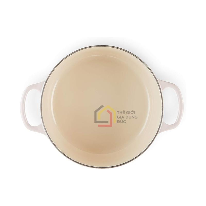 noi-gang-le-creuset-brater-rund-evo-24cm-shell-pink3 Nồi gang Le Creuset Brater rund Evo 24cm Shell pink