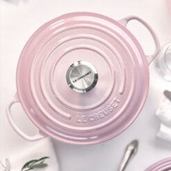 Nồi gang Le Creuset Brater rund Evo 24cm Shell pink