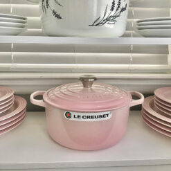 Nồi gang Le Creuset Brater rund Evo 24cm Shell pink