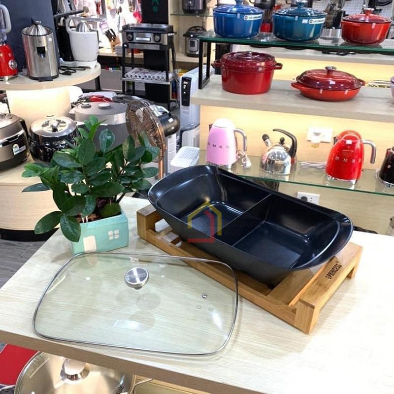 noi-lau-dien-da-nang-2-ngan-princess3 Nồi lẩu điện đa năng 2 ngăn Princess