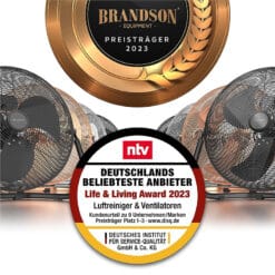 Quạt sàn Brandson 120W đường kính 45cm