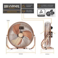 Quạt sàn Brandson 120W đường kính 45cm