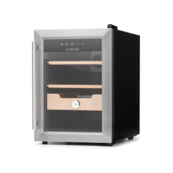 Tủ giữ ẩm Cigar Klarstein 37L màu bạc