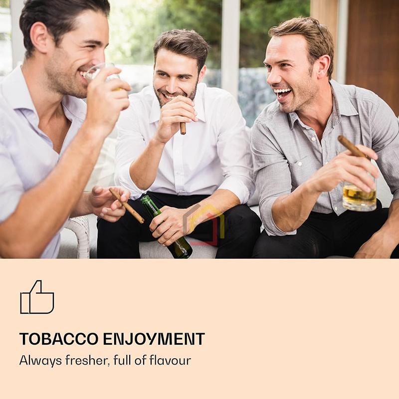 tu-giu-am-cigar-klarstein-37l-mau-bac2 Tủ giữ ẩm Cigar Klarstein 37L màu bạc